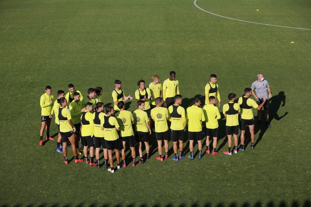 entrenamiento las palmas