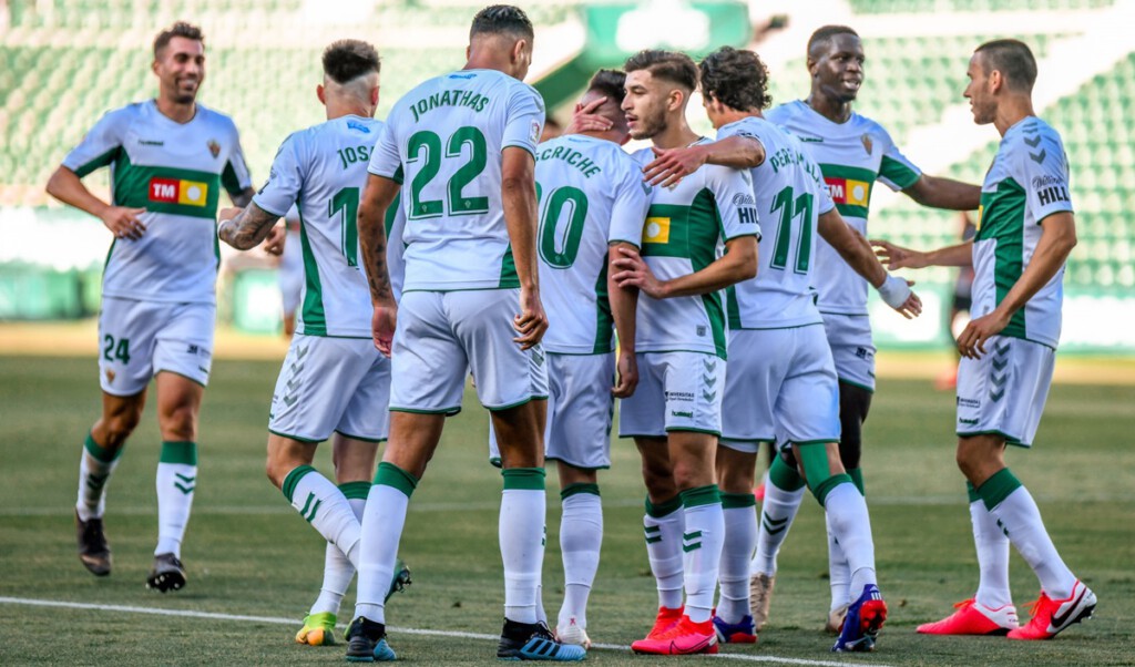 elche cf celebracion gol