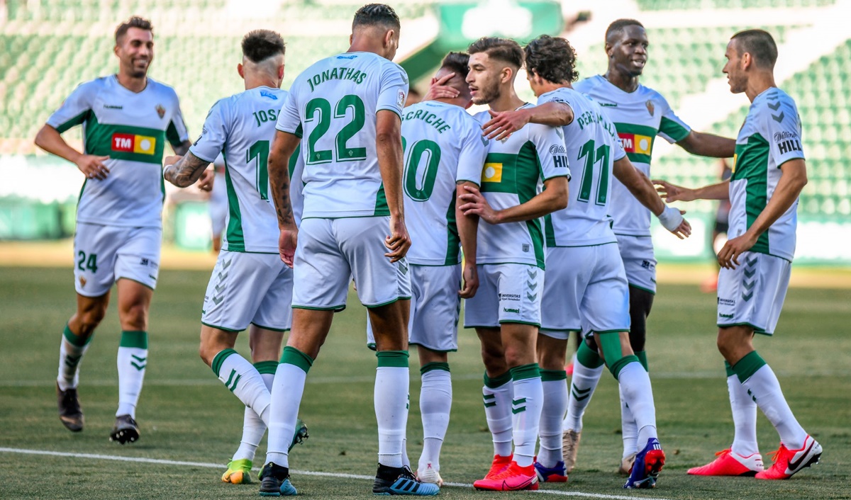 elche cf celebracion gol