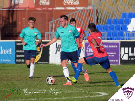 Imagen de un partido del Guadalajara en Tercera. Mariano Viejo: Deportivo Guadalajara