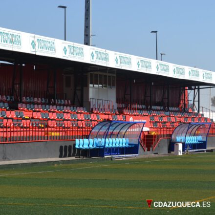 Estadio del CD Azuqueca, equipo del Grupo XVIII de Tercera. CD Azuqueca