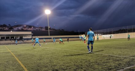 Entrenamiento de la UD Tamaraceite