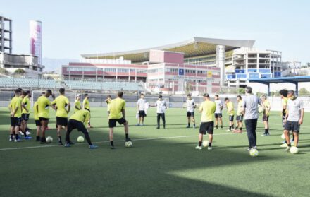 Entrenamiento UD Las Palmas Atlético