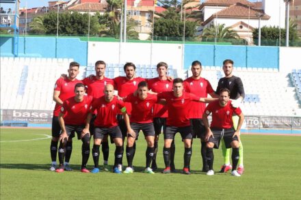 Once del CP Villarrobledo en el Álvarez Claro. UD Melilla