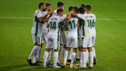 elche cf celebracion gol