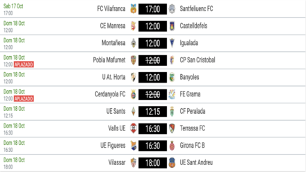 jornada 1 Tercera