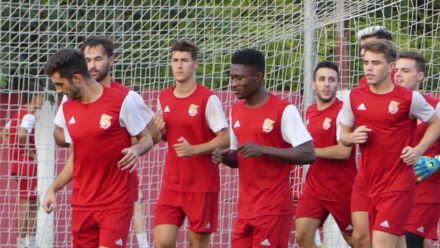 CE Manresa entrenamiento