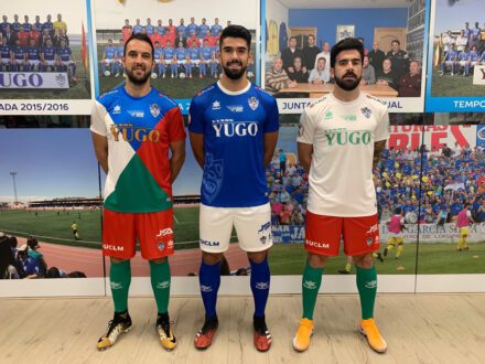 socuellamos tres equipaciones