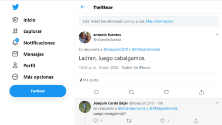Cerdá tweet
