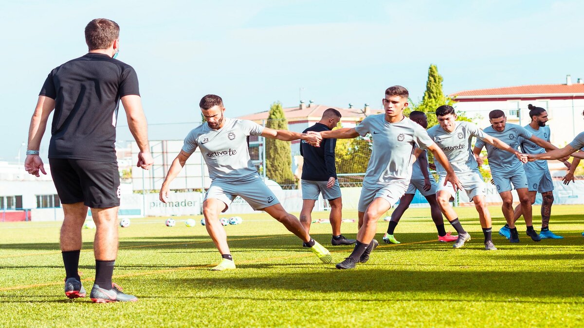 UD Montijo entrenamiento