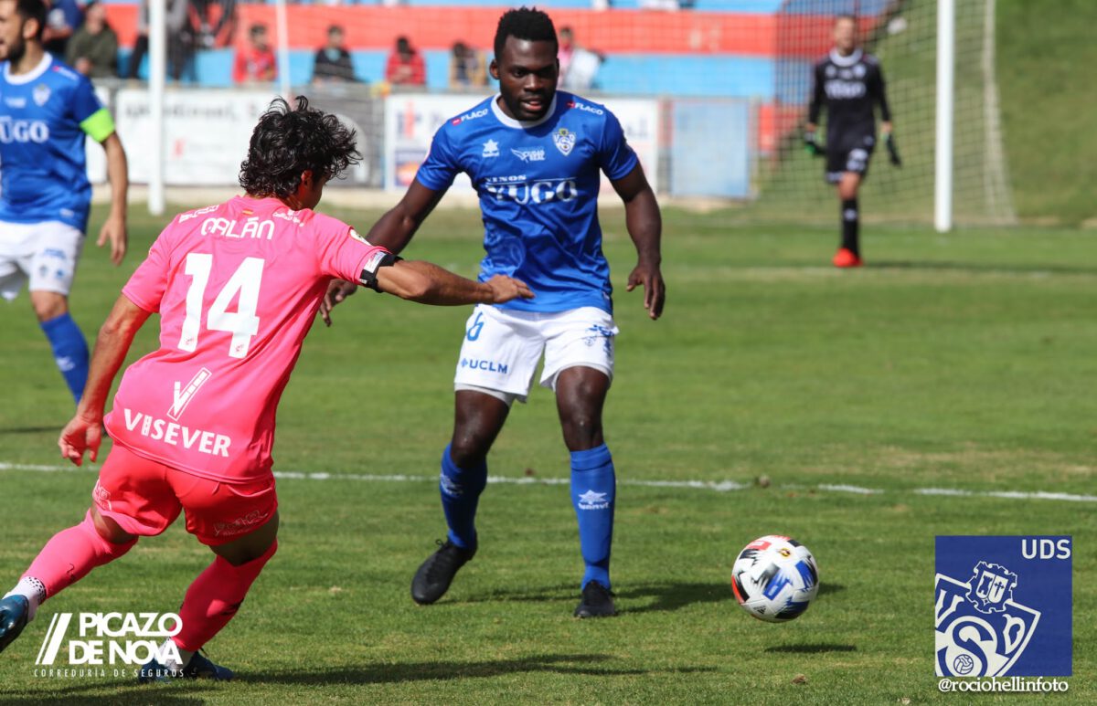 Essomba, jugador del Yugo Socuéllamos esta temporada. Yugo UD Socuéllamos