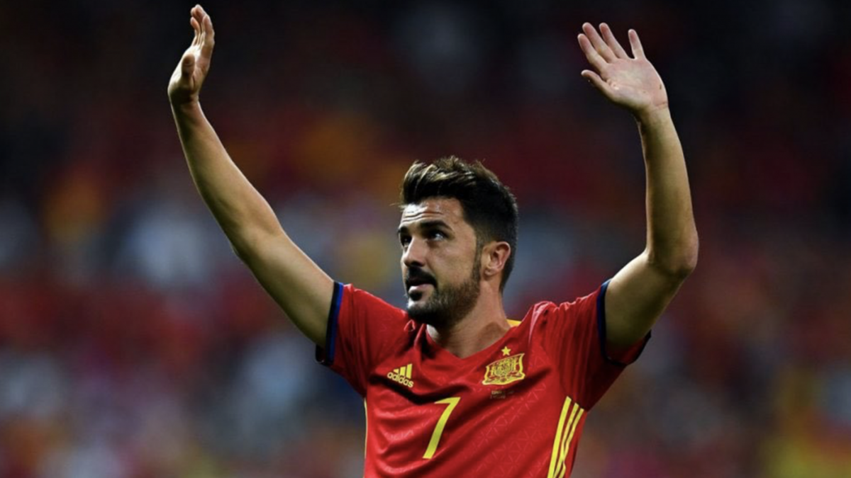 David Villa selección española