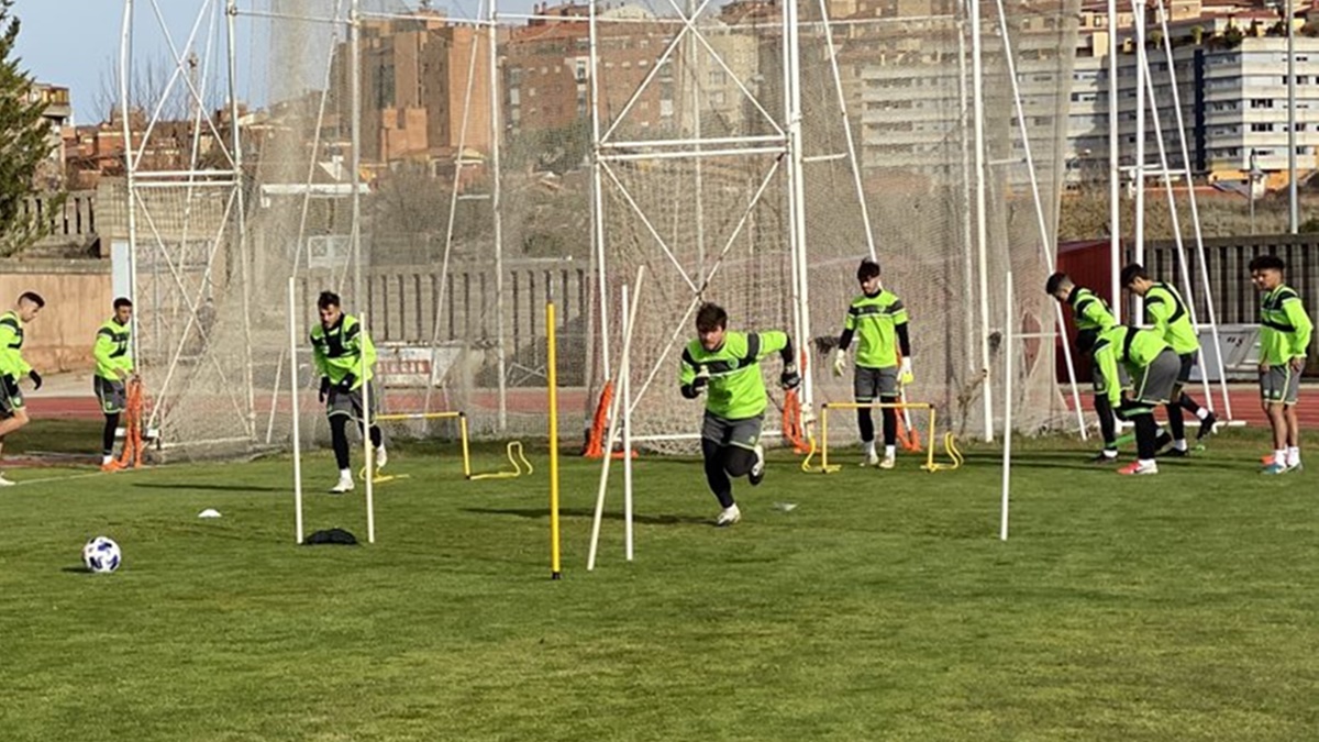 Entrenamiento Numancia - Burgos