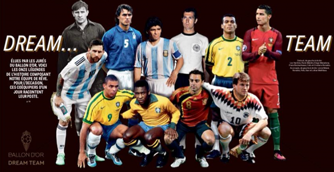 Mejor once de la historia del futbol