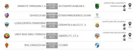 Horarios J6 DHJ 3B