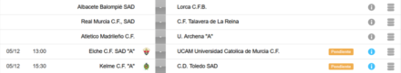 Horarios J6 DHJ 3A