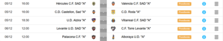 Horarios J6 DHJ 7B