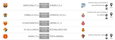 Horarios J11 DHJ 3A