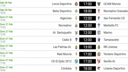 Horarios 2ªB Gº IV-A