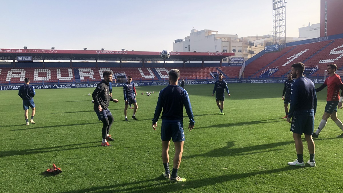Entrenamiento Extremadura