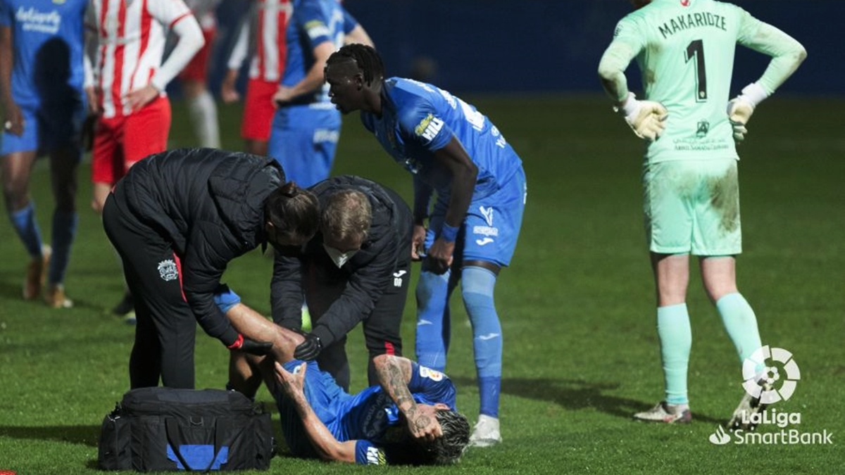 Iban Salvador lesionado