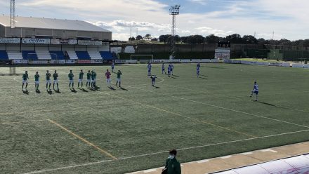 Inicio partido en Arroyo