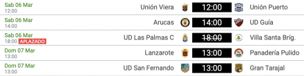 Horario 3ª Gº XII