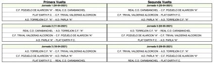 Calendario Ascenso 2ª RFEF