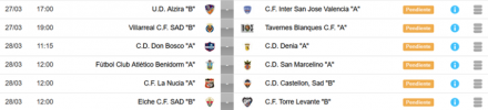 Horarios J22 JN 8A