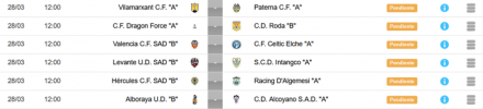 Horarios J22 JN 8B