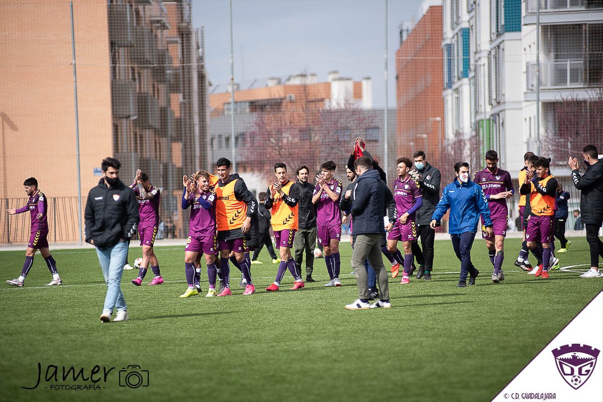Jugadores del Guadalajara esta temporada en el Grupo XVIII. Jemer:Deportivo Guadalajara