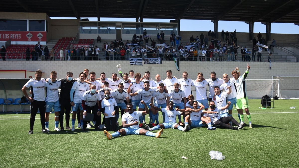 Jugadores celebración del campeonato