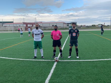 Capitanes antes del pitido inicial