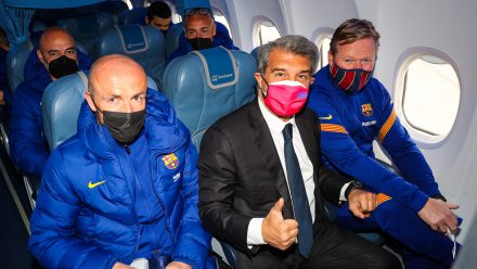 Laporta y Koeman FC Barcelona