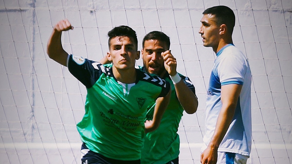 Marco celebrando el gol del empate