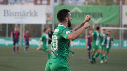 Agus Medina, jugador del Cornellá de segunda b