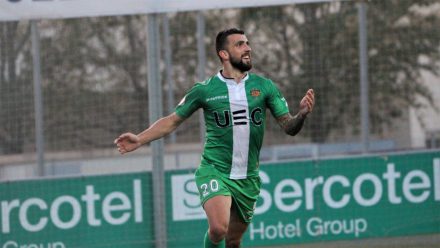 Agus Medina, jugador del UE Cornellà