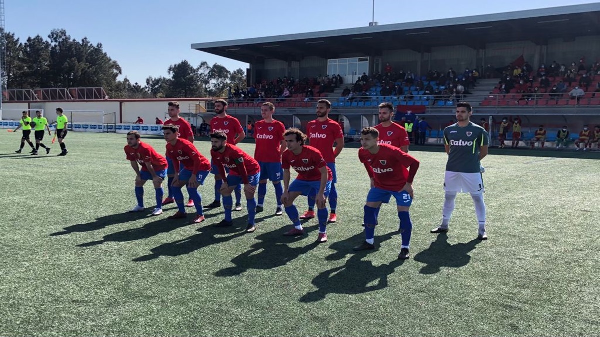 Once inicial del Bergantiños FC ante el Alondras