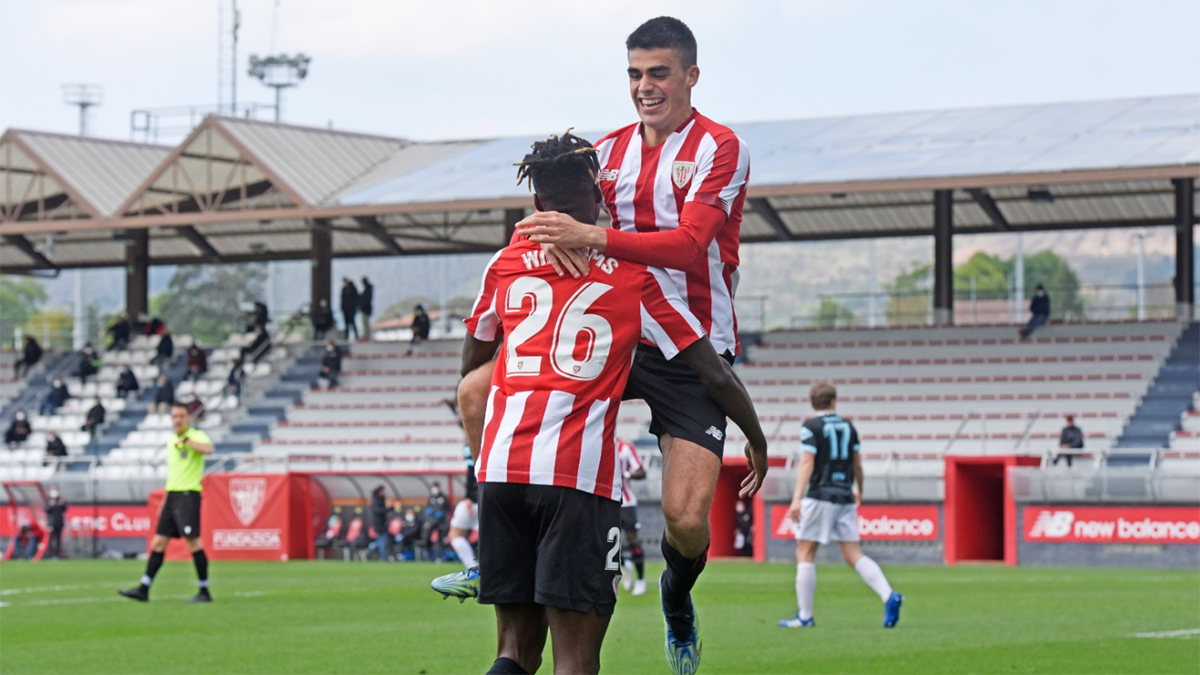 El Bilbao Athletic, filial del Athletic Club.