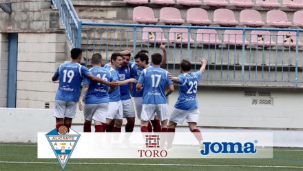 cfi alicante celebrando un gol