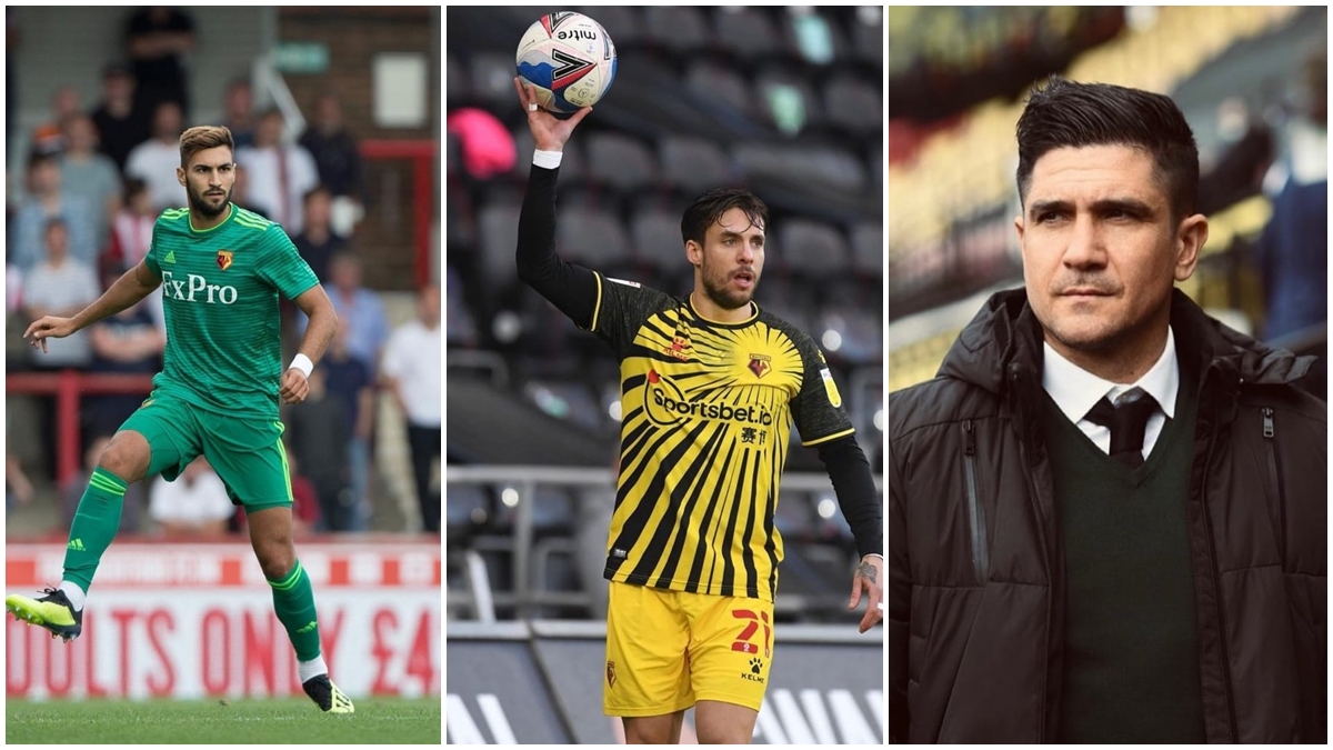 Marc Navarro Kiko Femenía y Xisco Muñoz Watford FC