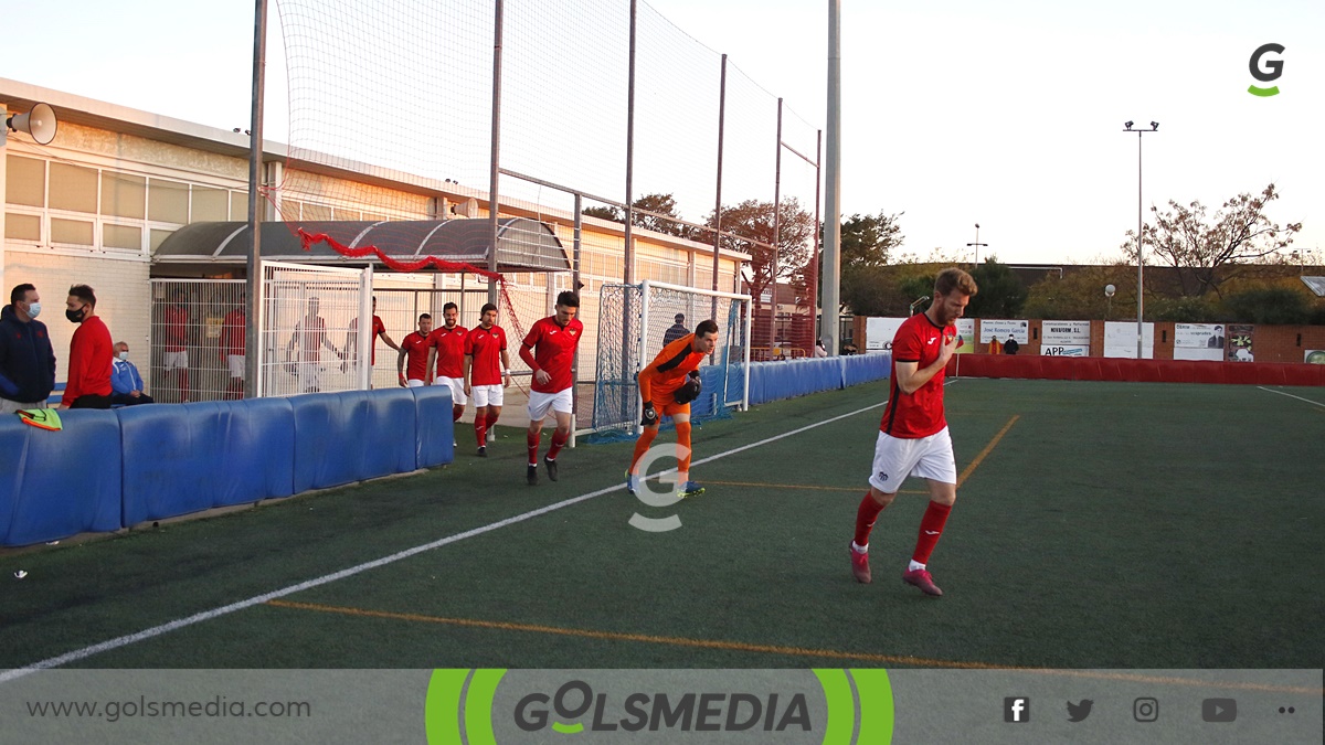 Jugadores del Atlético Saguntino