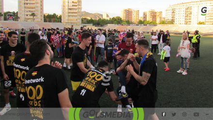 Celebración ascenso cd eldense