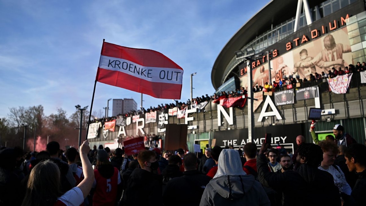 Aficionados Arsenal Emirates Stadium