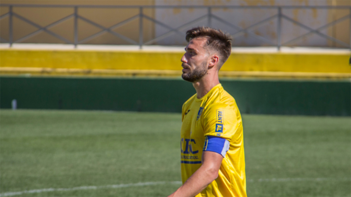 Brian Pallarés, jugador del Orihuela CF