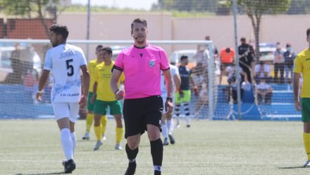 Juanan Calamonte partido ante Olivenza