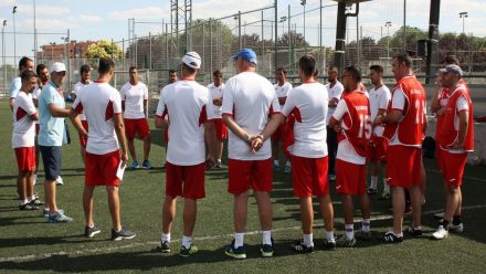 Clase práctica del Curso de Entrenador UEFA B