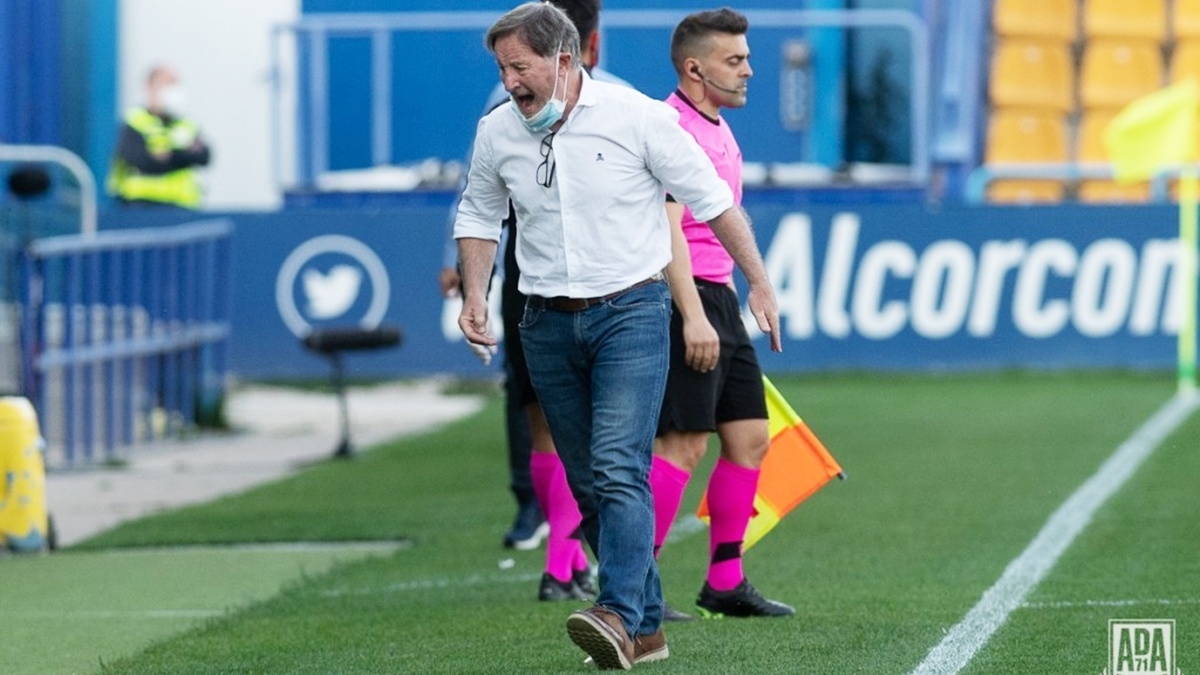 Juan Antonio Anquela entrenador Alcorcón