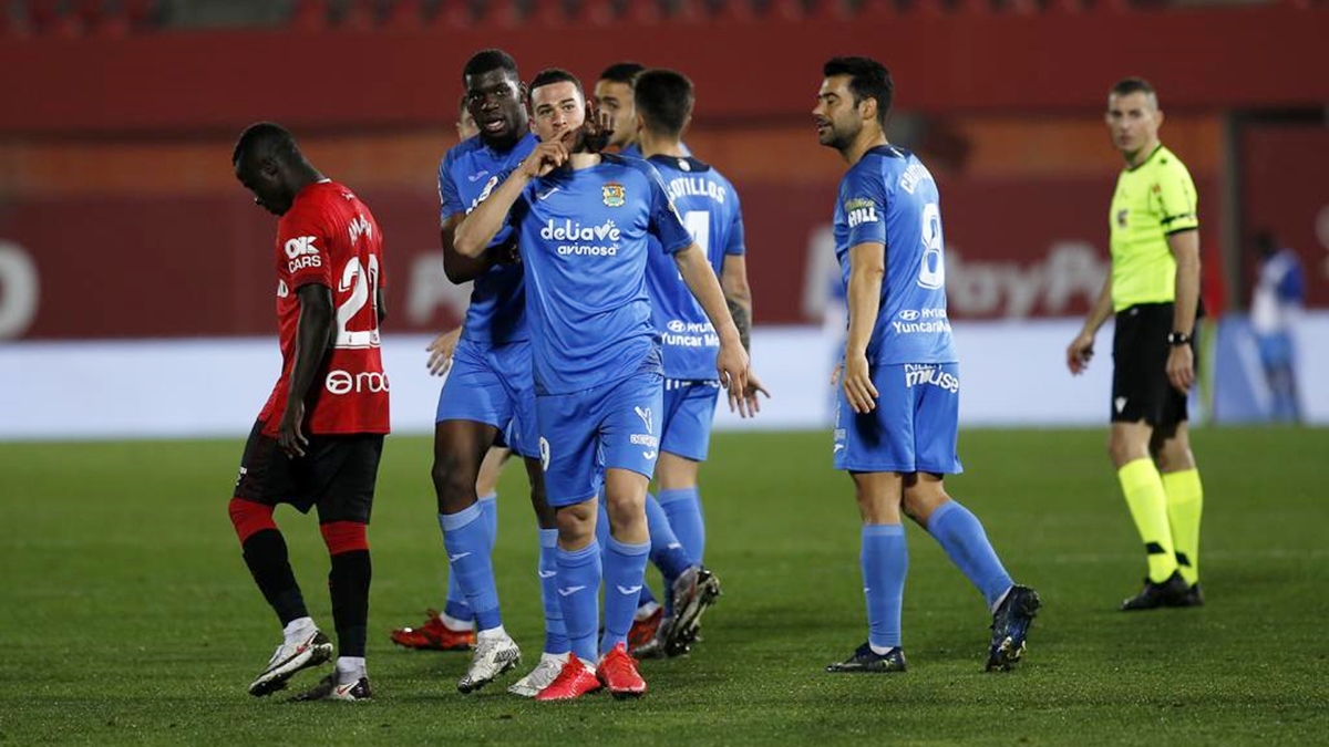 Damián Cáceres jugador CF Fuenlabrada