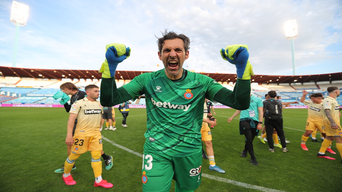 Diego López, portero del RCD Espanyol